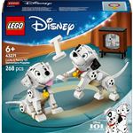 Lego disney 43271 lucky y penny: cachorros de 101 dálmatas