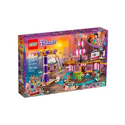 Muelle De La heartlake city lego friends nuevo set barco pirata juguete y numerosas atracciones incluye muñecas 41375 recinto ferial ciudad edad 8 1251