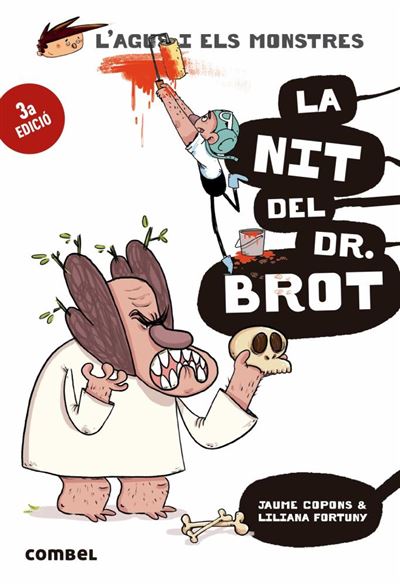 Libro Nit Del dr.brot jaume copons brot 10 lagus i els monstres tapa