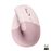 Ratón inalámbrico ergonómico Logitech Lift Vertical Rosa