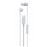 Auriculares Sony IER-EX15C in ear con micrófono y cable USB-C Blanco