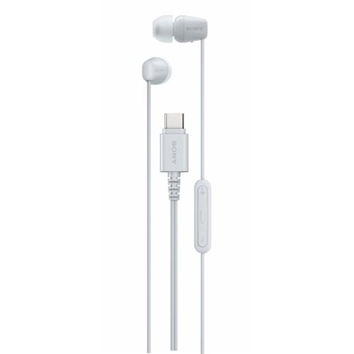 Auriculares Sony Ier-ex15c In Ear Con Micrófono Y Cable Usb-c Blanco