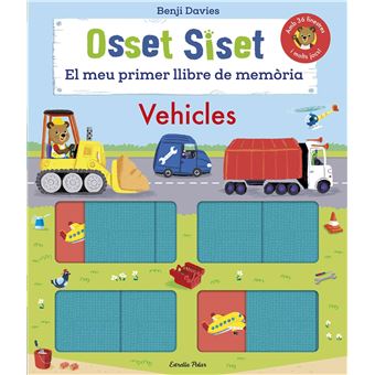 Osset siset. el meu primer llibre de memòria. vehicles