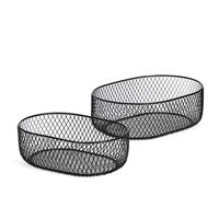 Set de2 cestos de metal Nature et decouvertes