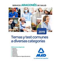 Temas y test comunes a diversas categorías del Servicio Aragonés de Salud