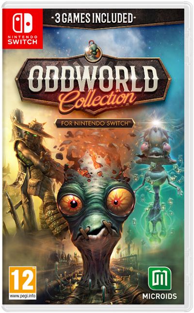 Meridiem Carne Oddworld Collection Edition Nintendo Switch