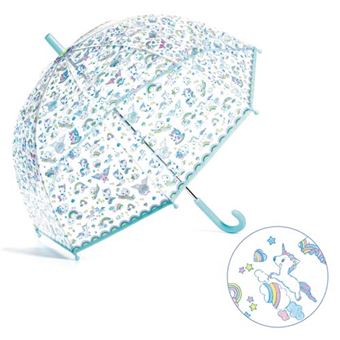 Paraguas infantil Djeco transparente Unicornios - Otro juego al aire Comprar en Fnac
