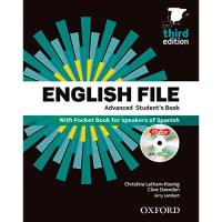 Pack English File: Advanced Student's Book and Workbook with Key (3rd edition)