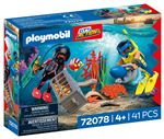 Playmobil city action policía buzo con tesoro