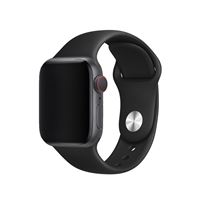 Correa 4-ok Silicon Negro para Apple Watch 38/40 mm