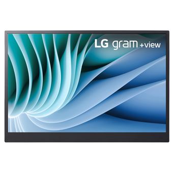 Monitor portátil LG gram +view 16MR70 16" IPS WQXGA 60Hz Plata