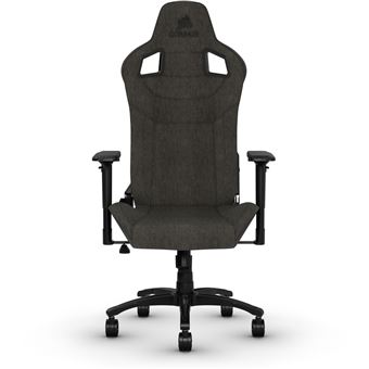Silla gaming Corsair T3 Rush Carbón - 1