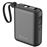 Powerbank Muvit For Change MCCHP0014 10000mAh USB-A 22W + USB-C Power Delivery 35W + 2 Cables integrados USB-C (PD35W y PD20W) Negro