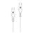 Cable WeFix USB-C 2m Blanco
