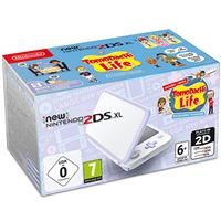 New Nintendo 2DS XL Blanco - Lavanda + Tomodachi