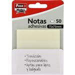 Pack 50 Notas Adhesivas Grafoplas 75x75mm Transparente