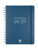 Agenda Curso Finocam Cosmo Flex Sep 2026 - Ago 2027 4º - 155x212 Mm Semana Vista Horizontal Azul Español