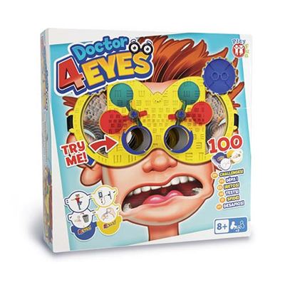 Juego Mesa Imc toys doctor 4 eyes edad minima 8 años fun play juguete 93584 ojos infantil retos 2