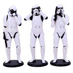 Default Constructor Set De 3 Figuras Star Wars - Stormtrooper Ni Ver Ni Oir Ni Hablar