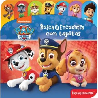 Busca y encuentra con tapitas - Patrulla Canina