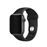 Correa 4-ok Silicon Negro para Apple Watch 42/44 mm