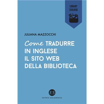 Come tradurre in inglese il sito web della biblioteca - 1