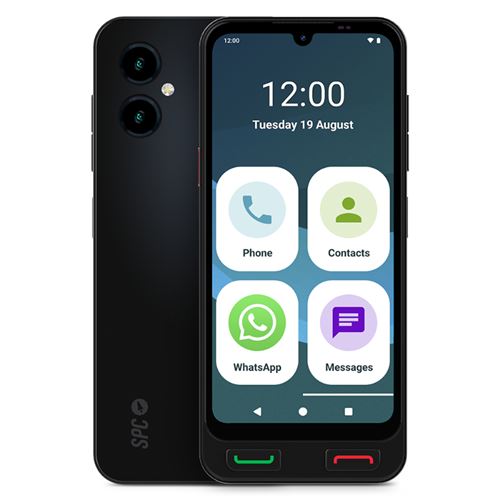 Teléfono Móvil Para Mayores Spc Zeus 2 Pro 4g 6,10" 128gb Negro
