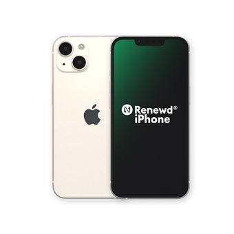 Apple iPhone 13 6,1 128GB Blanco estrella Renewd (Reacondicionado A++) -  Smartphone