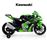 Injusa Moto ZX10 Ninja Kawasaki de 12 V_1