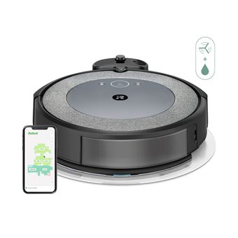 Robot Aspirador Xiaomi Robot Vacuum E12/ Friegasuelos/ control por WiFi/  Blanco