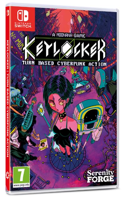 Nintendo Switch Keylocker Turn Based Cyberpunk Action