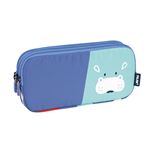 Portatodo 3 Cremalleras Milan Serie Especial Fun Animals Azul