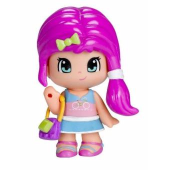 pinypon pelo rosa