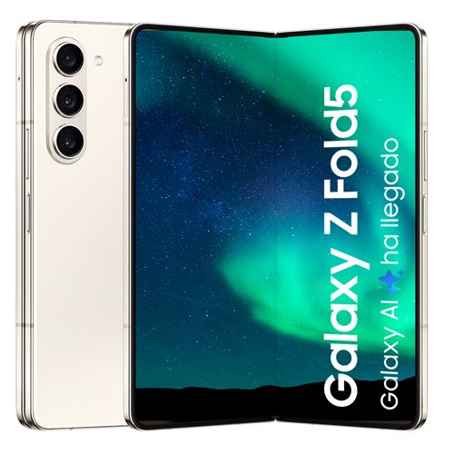 Funda Samsung Galaxy Z Fold 5 con correa y soporte - Grafito - Samsung