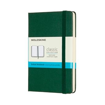 Cuaderno Moleskine Classic pocket puntos tapa dura verde mirto