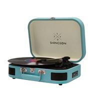 Tocadiscos Bluetooth Swingson On Stage Azul