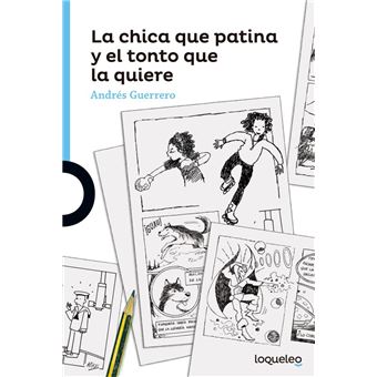 Chica que patina y el tonto que la quiere
