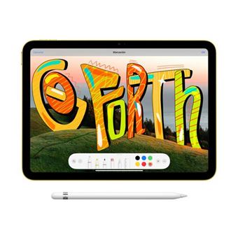 Apple iPad 10,9'' (10ª generación) 64GB Wi-Fi Amarillo - Tablet | Fnac
