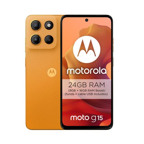 Motorola Moto G15 6.72" 256gb Orange