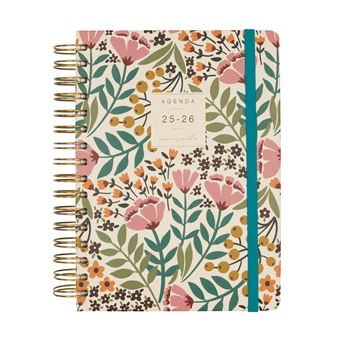 Agenda Escolar Finocam Moniquilla Curso 2025-2026 E10-155x212 mm 1 Día Página Jardín Español - 1