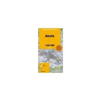 Mapa comarcal de Catalunya 1:50 000 - 06 - Anoia (7a edició) - 1