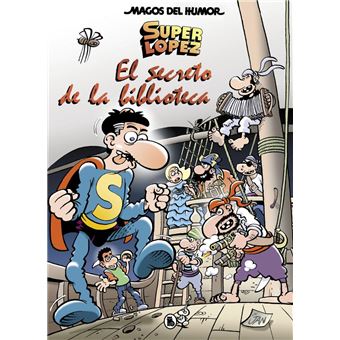 Superlópez. El secreto de la biblioteca (Magos del Humor 199) - 1