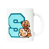 Taza de cerámica Erik BT21 Shooky