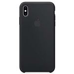 Funda de silicona Apple Negro para iPhone Xs Max