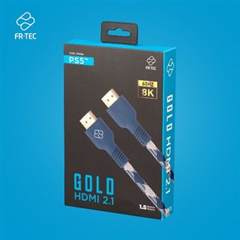 Câble FR-TEC HDMI 2.1 8K pour PS5 1,5 m