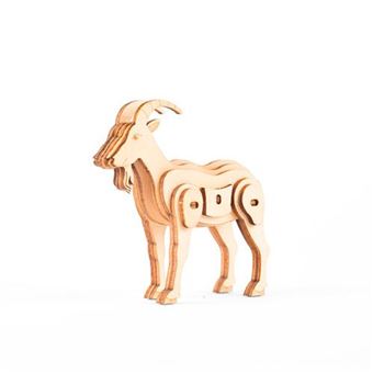 Puzle Kikkerland 3D cabra madera