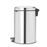 Cubo de basura con pedal Brabantia Newlcon 20 L Acero pulido_1