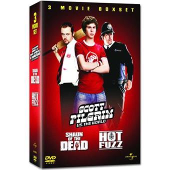 Pack Edgar Wright: Zombies Party + Arma Fatal + Scott Pilgrim contra el mundo - DVD