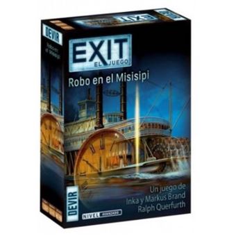 Exit: Robo en el Misisipi - juego de mesa