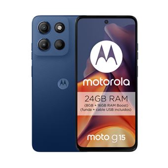 Motorola Moto G15 6.72" 512GB Navy peony